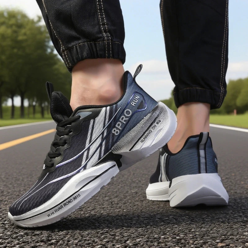ZULIWAGN Lightweight Breathable Running Shoes – Unisex Running Shoes Axl black 38