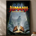 Jumanji Movie Poster Self-Stick HD PVC Waterproof Wall Art Movie Wall Poster Axl White06 30X40cmNoframe