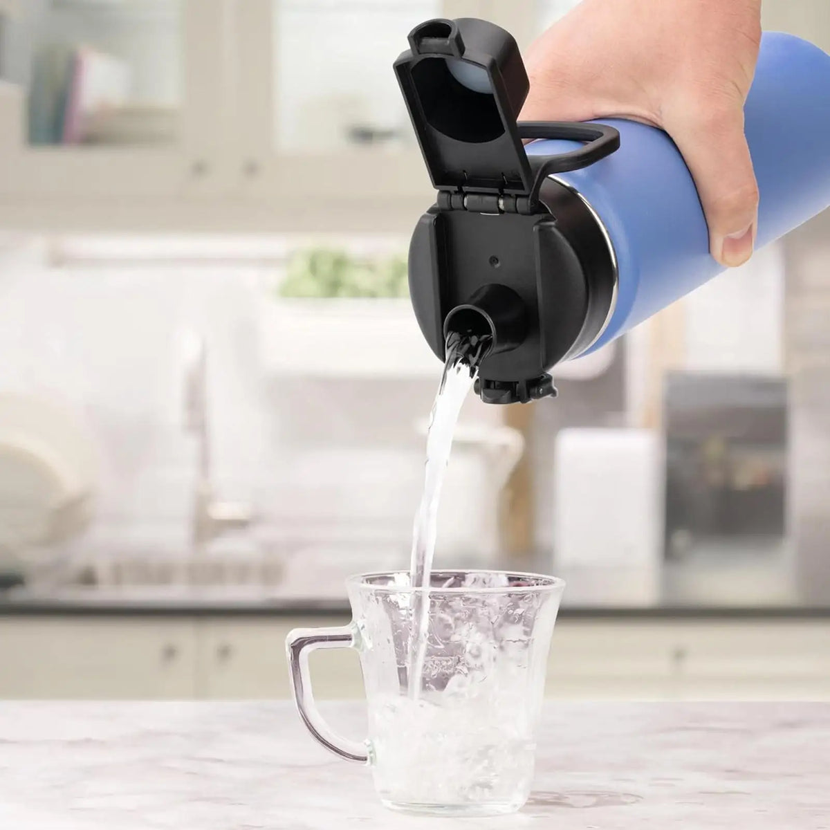 Wide Mouth Water Bottle Replacement Spout Lid | PP+TPR Cap Water Bottle Lid Axl Default Title
