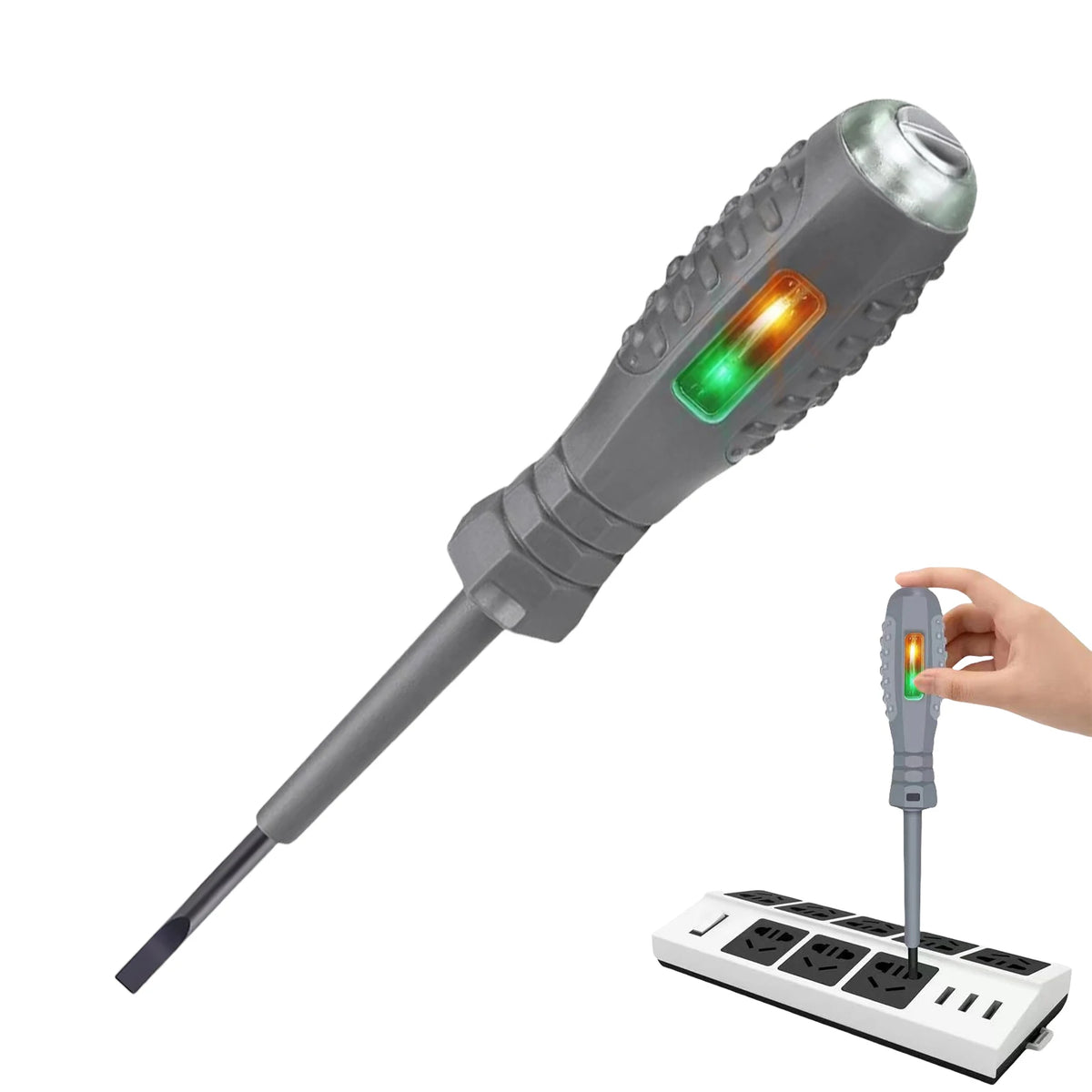 2-in-1 Voltage Tester Screwdriver | AC Non-Contact Test Pen Voltage Tester Screwdriver Axl