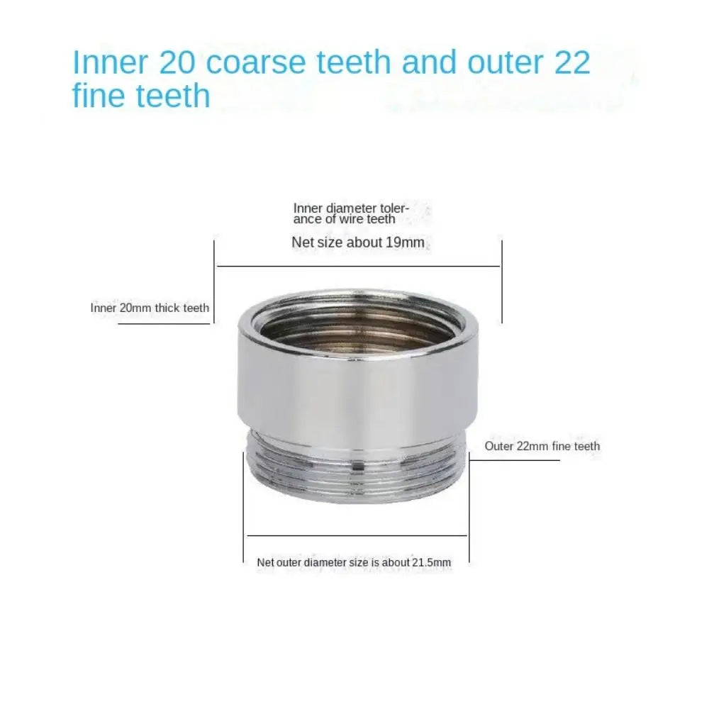 Kitchen Faucet Adapter Set 18–24mm to 22mm | Tap Connector Faucet Tap Adapter Axl 5
