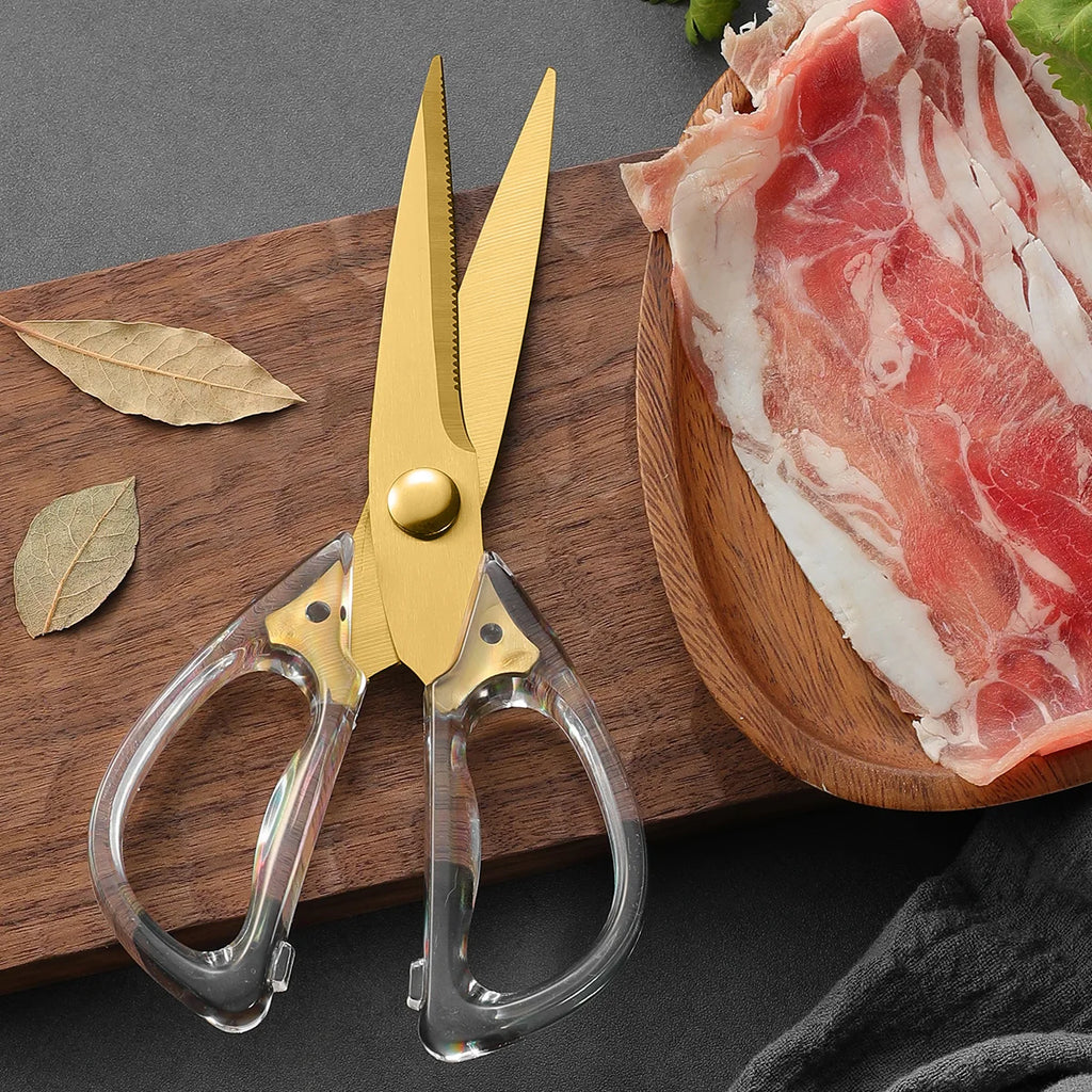 SHENJIU Kitchen Scissors – Sharp Meat & Vegetable Shears Kitchen Scissors Axl