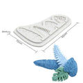 Leaf Silicone Mold – Fondant, Chocolate & Resin Baking Tool Silicone Baking Mold Axl white