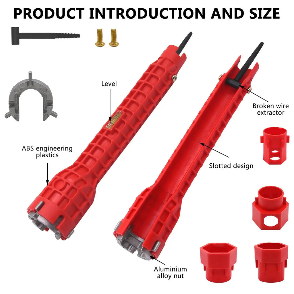 Faucet & Sink Install Wrench – Labor-Saving Drain Tool Plumbing Wrench Axl