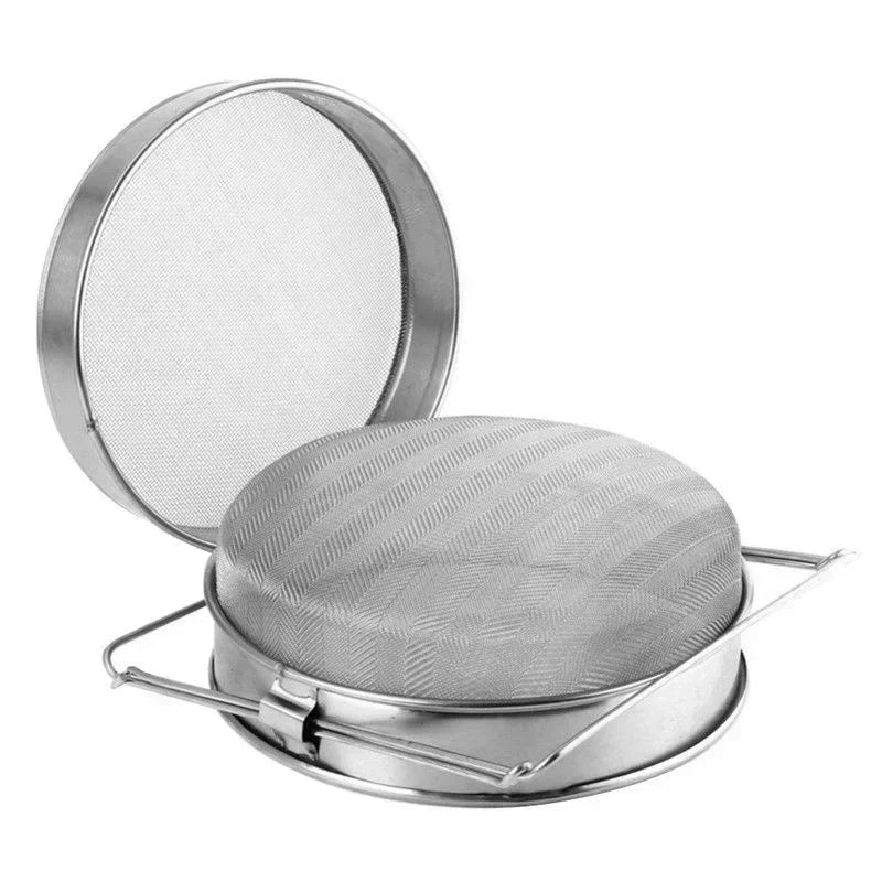 Stainless Steel Double Sieve Honey Strainer | Beekeeping Filter Honey Strainer Axl