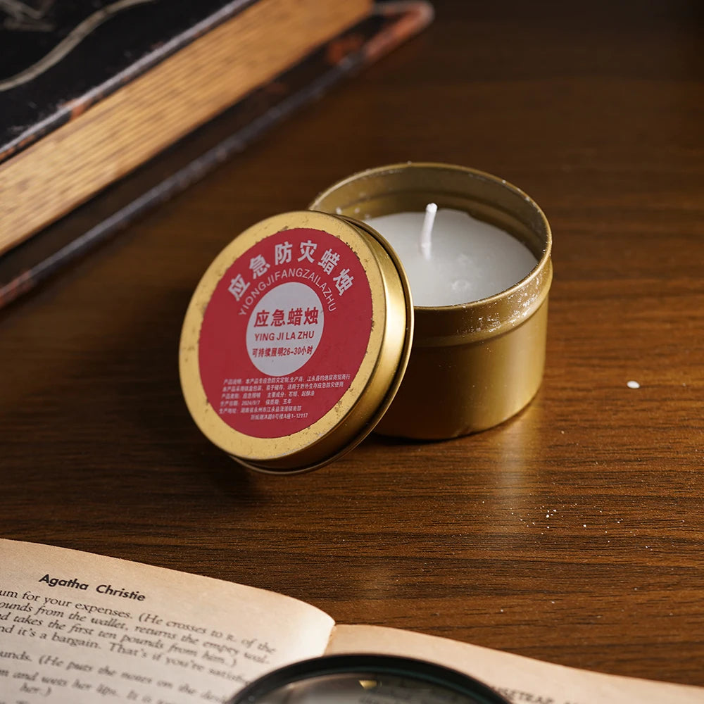 Windproof Smokeless Emergency Candles for Camping & Survival Emergency Candles Axl