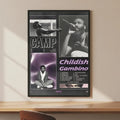 Childish Gambino HD Wall Poster – Self-Adhesive Art Sticker Art Wall Poster Axl White6 21X30cmNoframe