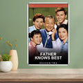 Father Knows Best Classic TV Show Metal Poster Sign Metal Wall Sign Axl aluminum sign aluminum 40x30cm