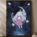 Angel's Egg Anime Self-Stick HD PVC Wall Art Poster Anime Wall Poster Axl White11 60X90cmNoframe