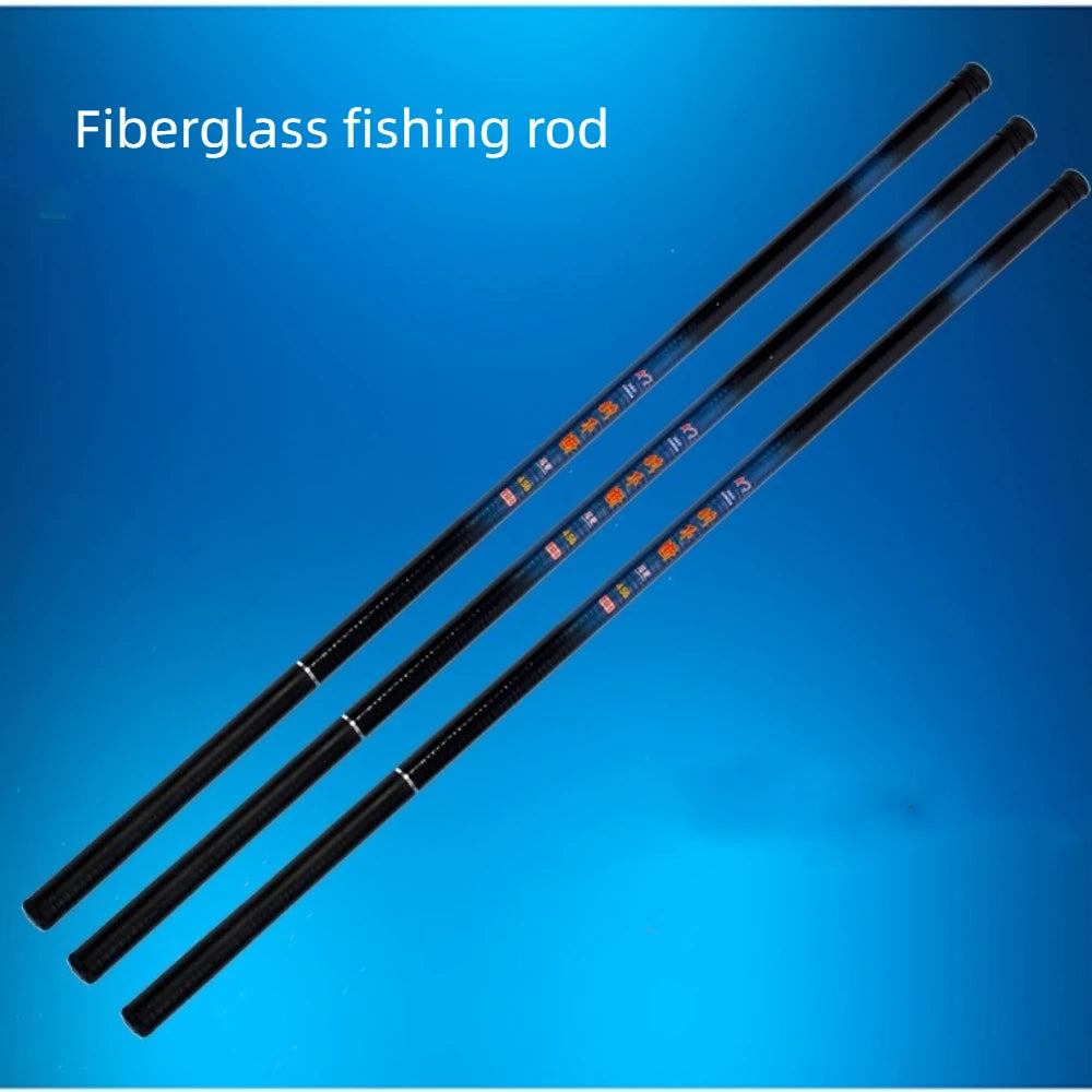 Telescopic Fishing Rod Kit – Glass Fibre Pole 2.1m–7.2m Telescopic Fishing Rod Axl