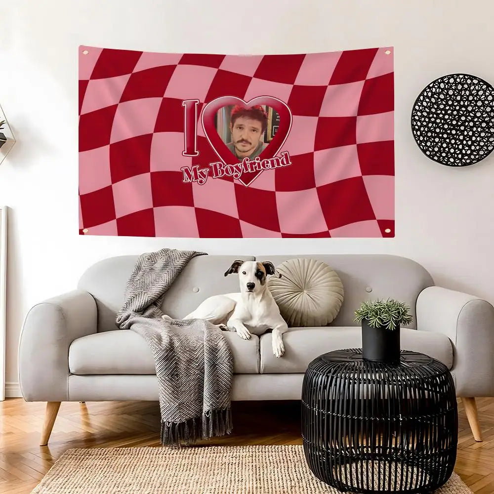 Pedro Pascal Fan Flag – Wall Banner for Bedroom & Events Fan Wall Banner Axl
