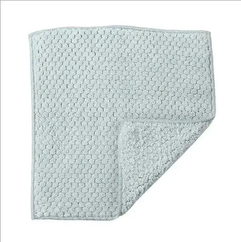 Microfiber Dishcloths 5-Pack – Absorbent Kitchen Cleaning Cloths Microfiber Dishcloths Axl 5Pcs green