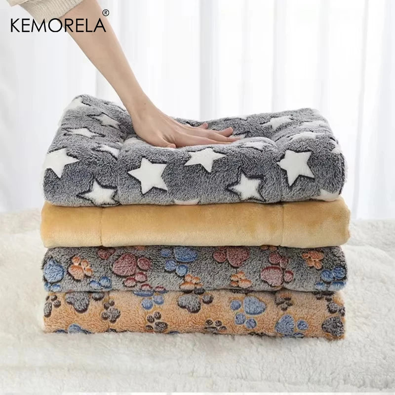 KEMORELA Flannel Pet Sleeping Mat – Dog & Cat Bed Cushion Pet Sleeping Mat Axl