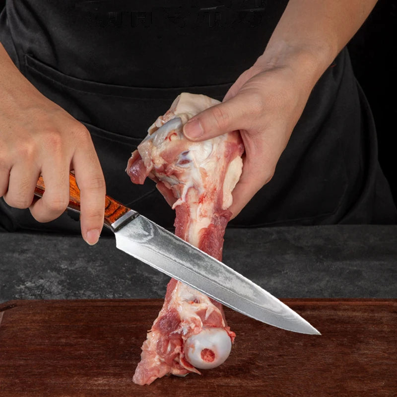 67-Layer Damascus VG10 Steel Kitchen Knife – Sharp 120mm Damascus Kitchen Knife Axl