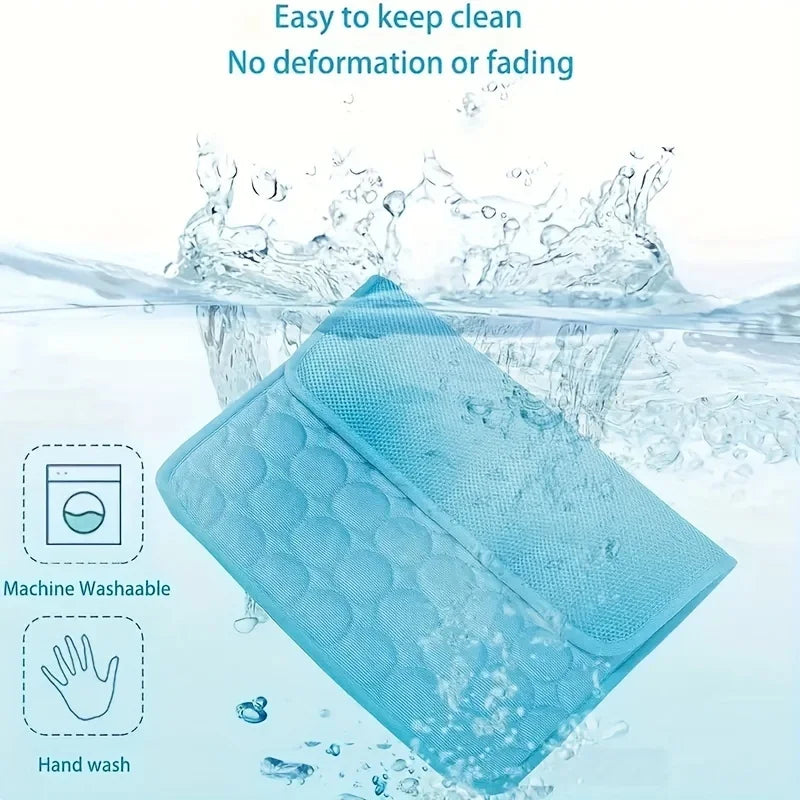 KEMORELA XL Pet Cooling Mat – Absorbent Pad for Cats & Dogs Pet Cooling Mat Axl