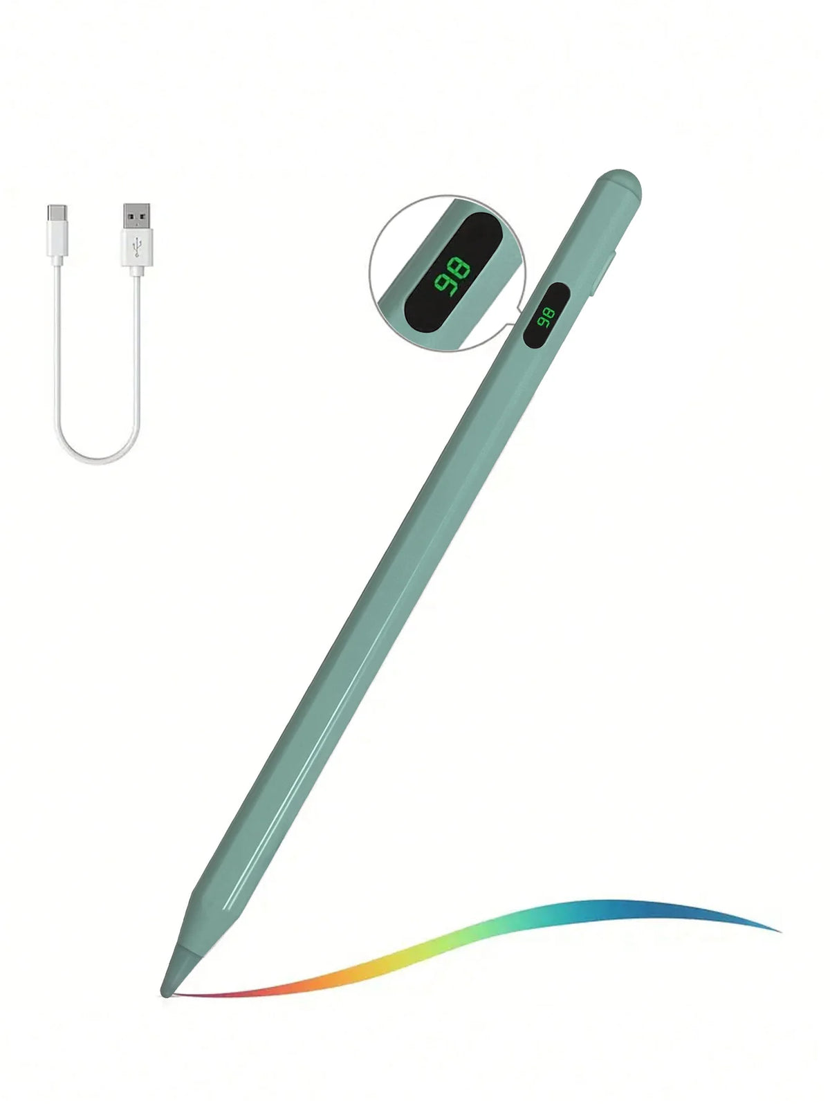 Universal Stylus Pen for iOS, Android & Windows Tablet Capacitive Stylus Pen Axl green