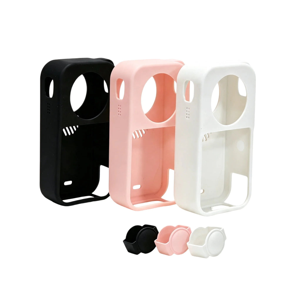 Silicone Case for Insta360 X6 – Protective Cover & Lens Cap Camera Protective Case Axl