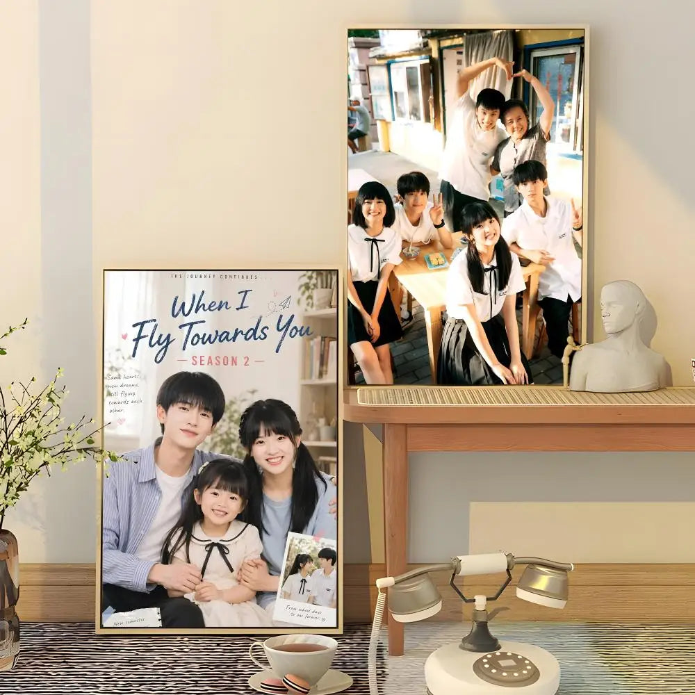 When I Fly Towards You HD Waterproof Wall Poster Sticker Wall Poster Sticker Axl