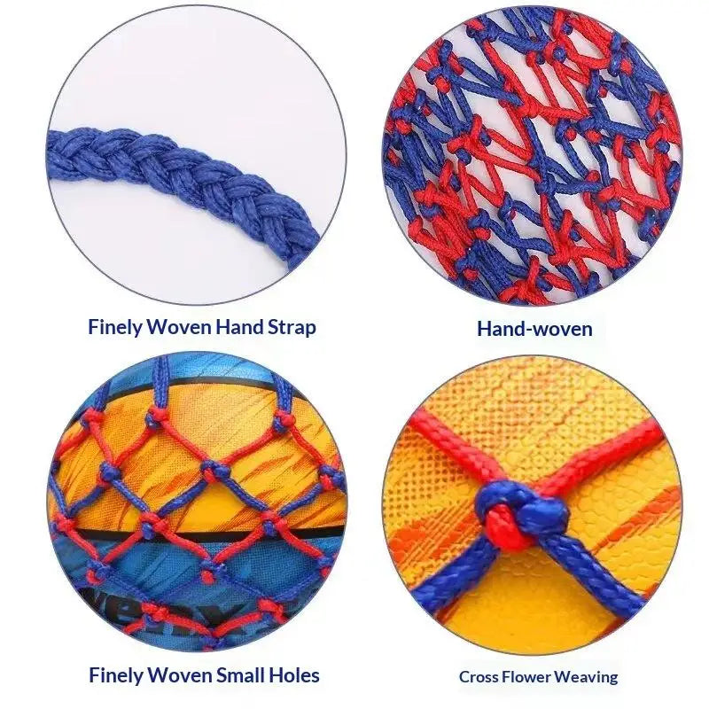 Mesh Ball Carry Bag – Portable Net Sack for Soccer & Sports Sports Ball Bag Axl