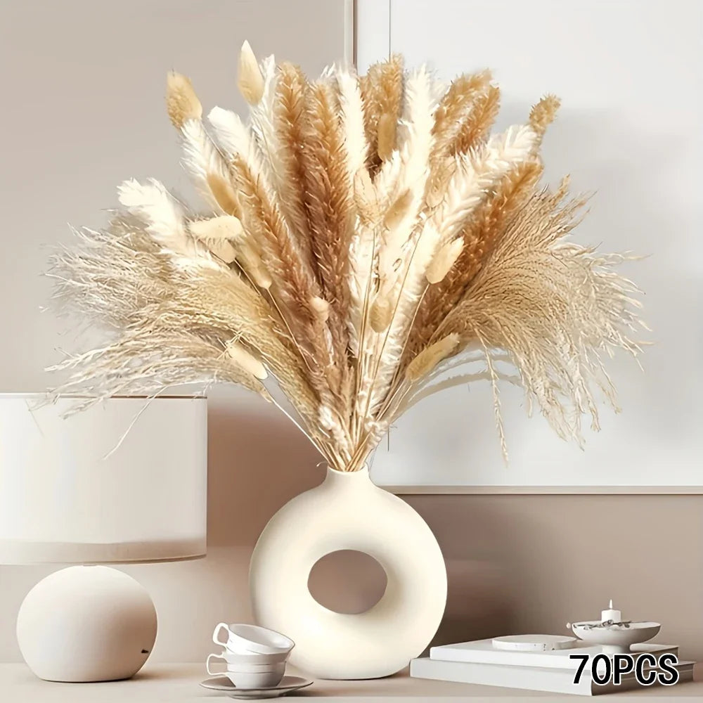 Dried Palm Leaf Bouquet – Wedding & Home Décor Flowers Dried Flower Bouquet Axl F