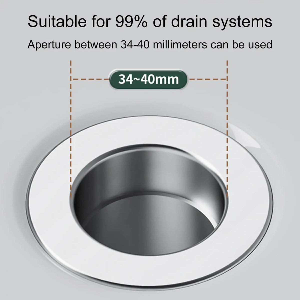 Sink Drain Strainer & Hair Catcher – Anti-Clog Filter Plug Drain Strainer Filter Axl