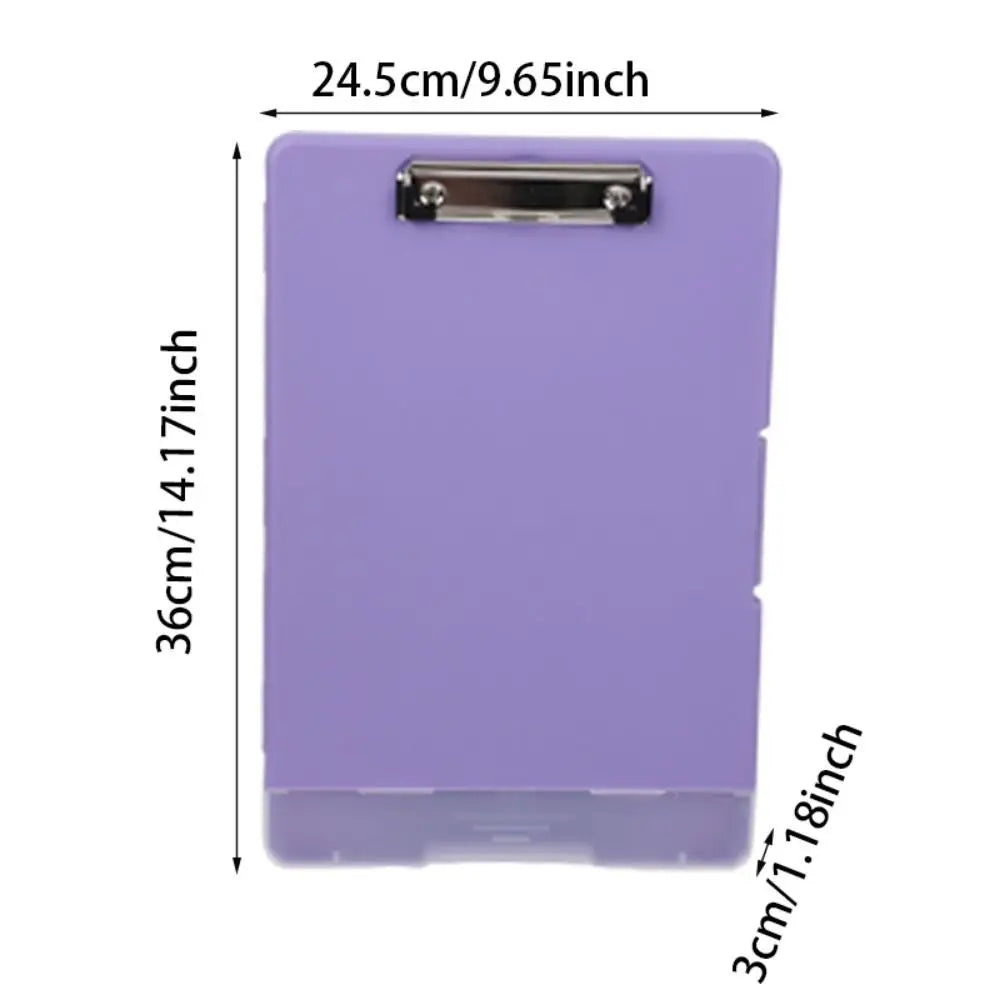 A4 Clipboard Folder Board – Large Capacity Writing & File Organizer Clipboard Folder Board Axl