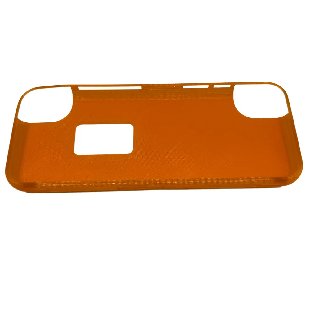 TPU Protective Shell for AYANEO POCKET S2 – 3D Printed Cover Gaming Console Case Axl translucent orange