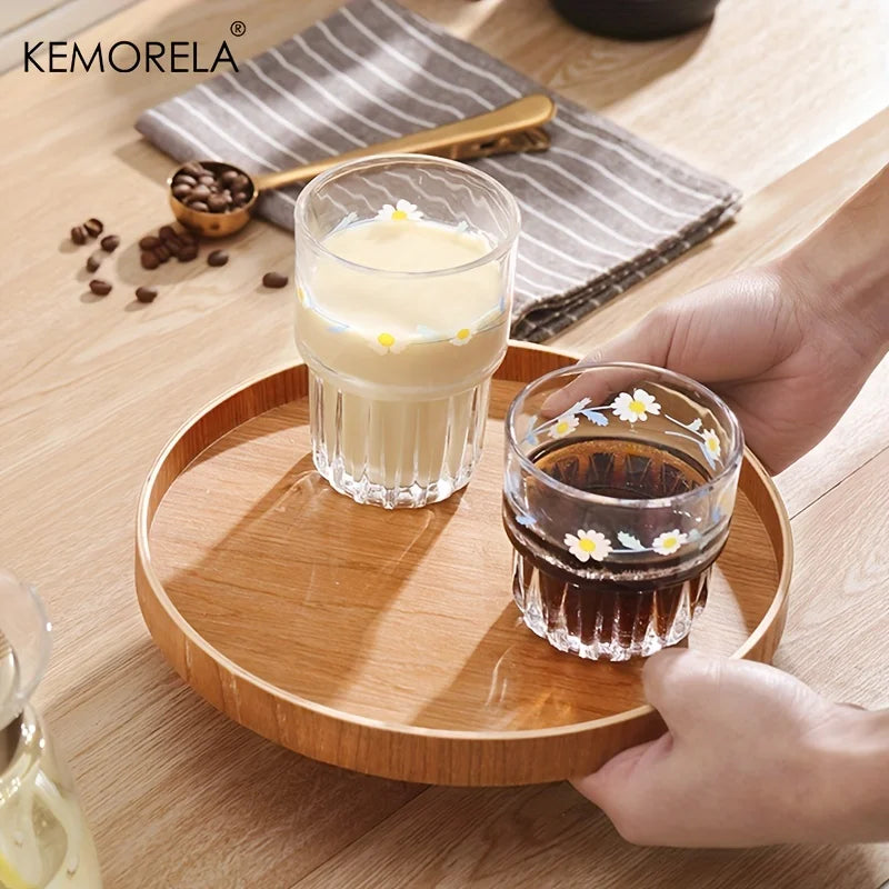 Round Acacia Wood Serving Tray – Farmhouse Candle Holder, 4 Sizes Wood Serving Tray Axl