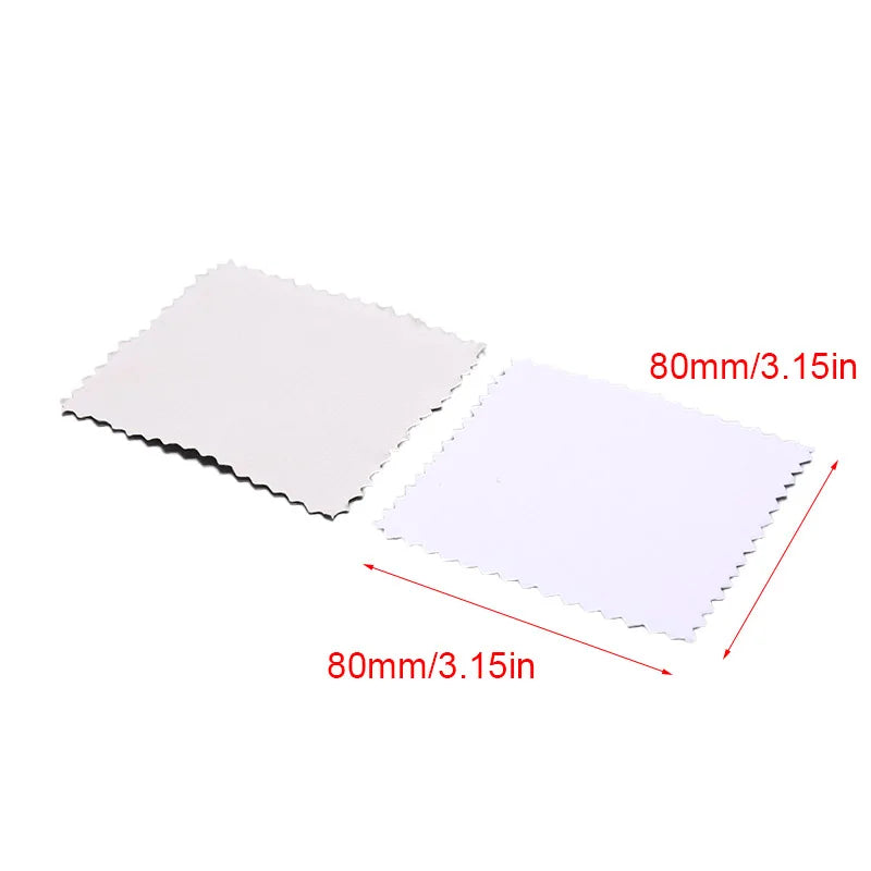50 PCS Silver Polishing Cloth – Jewelry Cleaning Anti-Tarnish Jewelry Polishing Cloth Axl