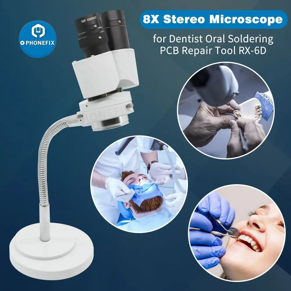 8X Binocular Stereo Microscope for Jewelry & Precision Work Stereo Microscope Axl
