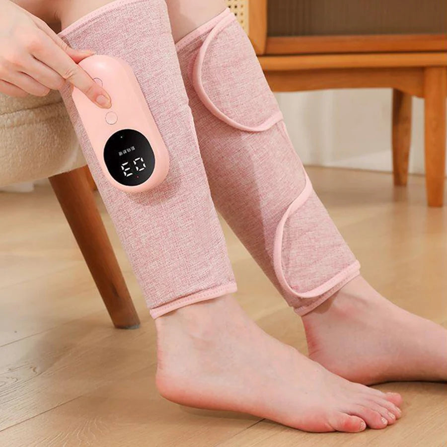 Wireless Leg & Calf Massager – 360° Air Pressure & Warm Compress Leg & Calf Massager Axl