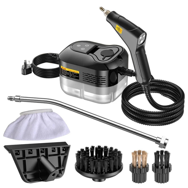 BALASHOV 2500W Handheld Steam Cleaner | Kitchen Car & Home Handheld Steam Cleaner Axl black 220 V