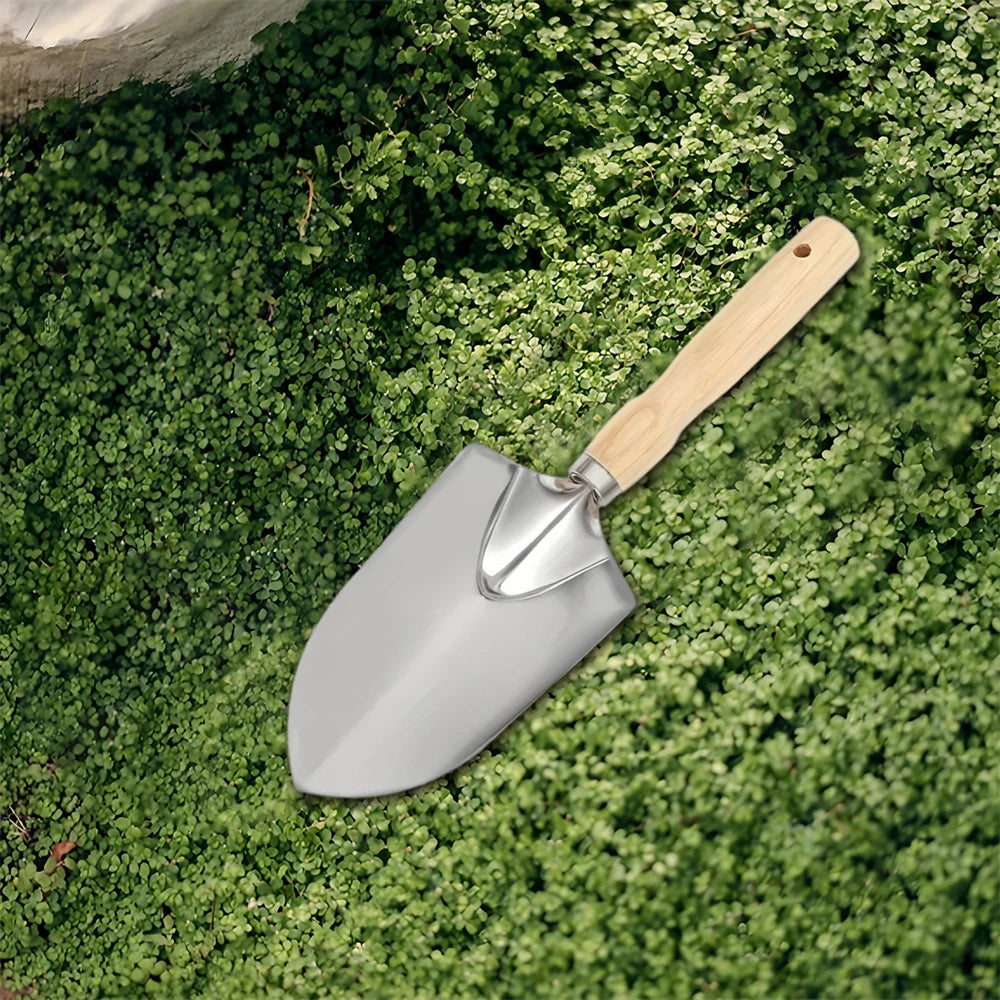 Garden Hand Trowel, Rake & Cultivator Set – 1 or 5 Pcs Garden Hand Tool Set Axl Wide shovel