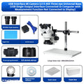 Dual Lens 7–45X Zoom Stereo Microscope | PCB & Electronics Stereo Zoom Microscope Axl 3