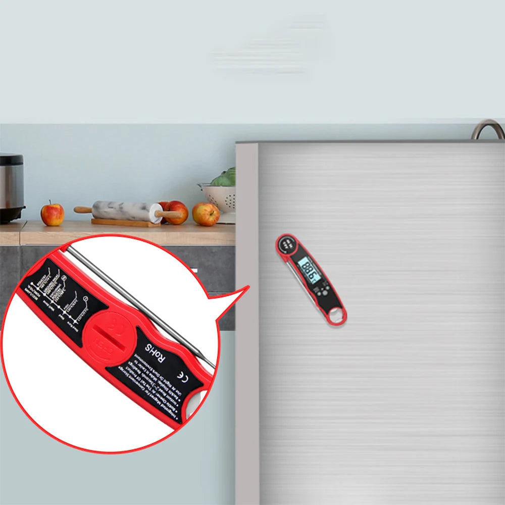 Leeseph Digital Meat Thermometer – Instant Read & Waterproof Kitchen Thermometer Axl