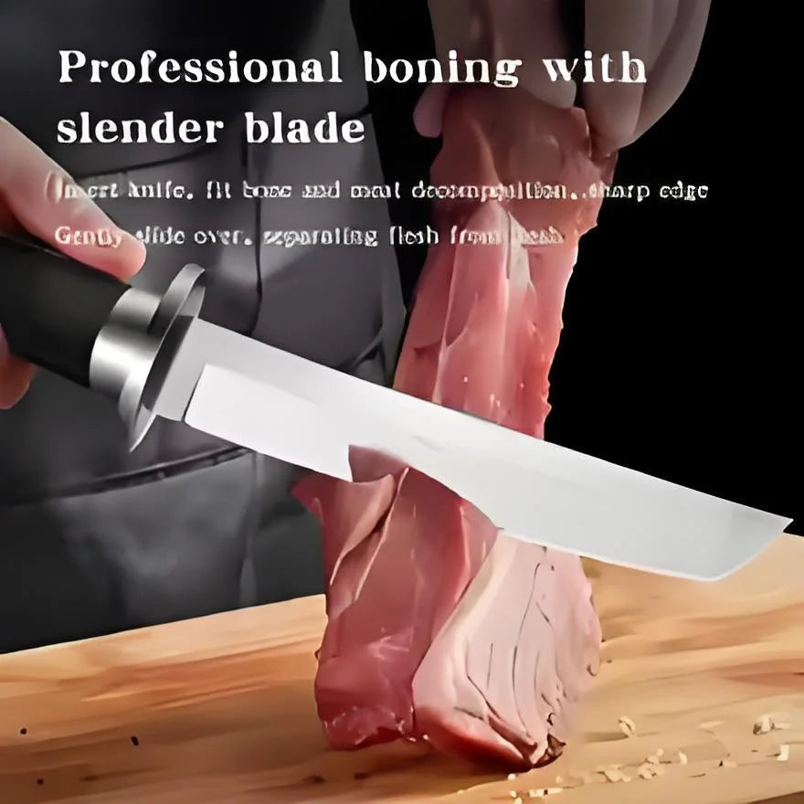 Portable Stainless Steel Survival Knife – Fruit & Meat Blade Fixed Blade Knife Axl