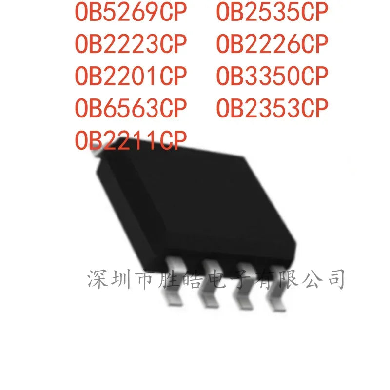 5PCS SOP-8 Voltage Regulator IC Chips – OB Series Integrated Integrated Circuit IC Axl OB2353CP