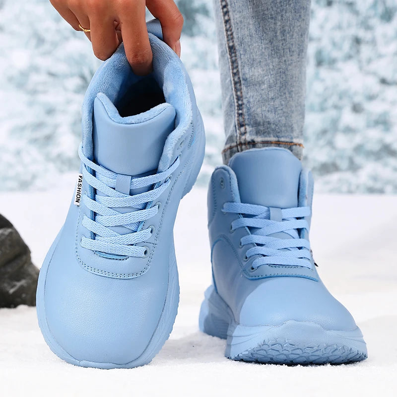 Women's Wide Toe Box Winter Ankle Boots – Warm & Non-Slip Women's Ankle Boots Axl
