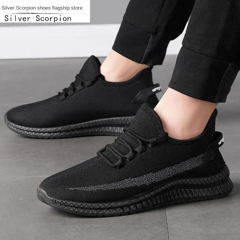 Men's Lightweight Breathable Sneakers – Walking & Tennis Shoes Men's Athletic Sneakers Axl