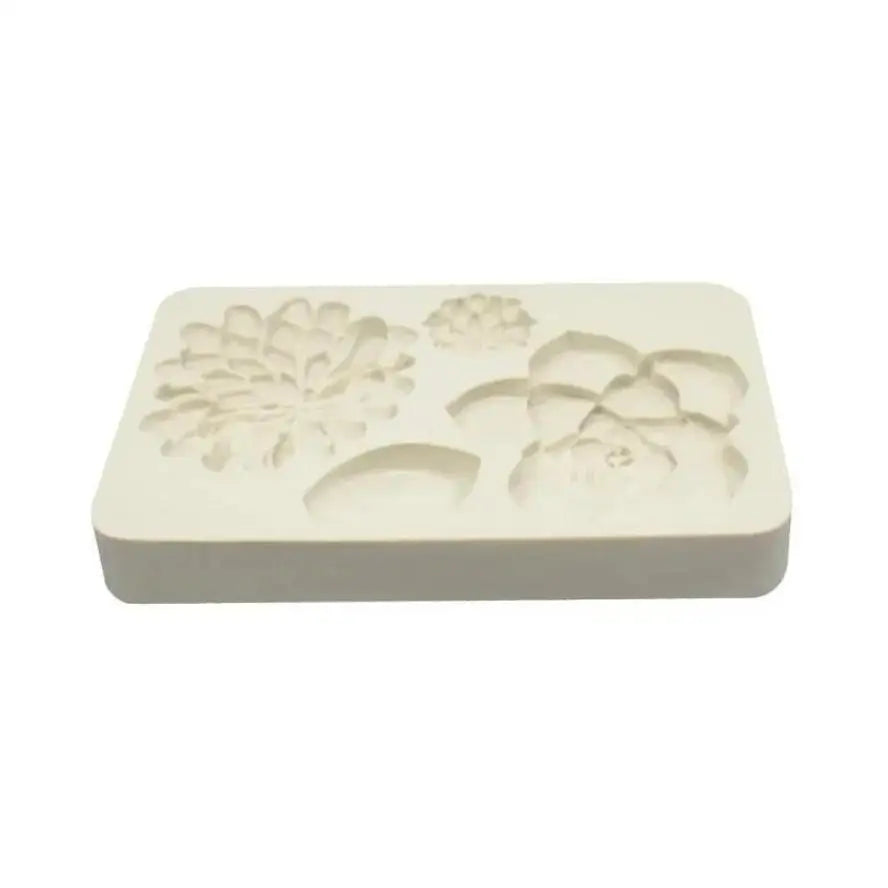 Succulent Silicone Mold – Fondant & Chocolate Cake Decorating Silicone Baking Mold Axl