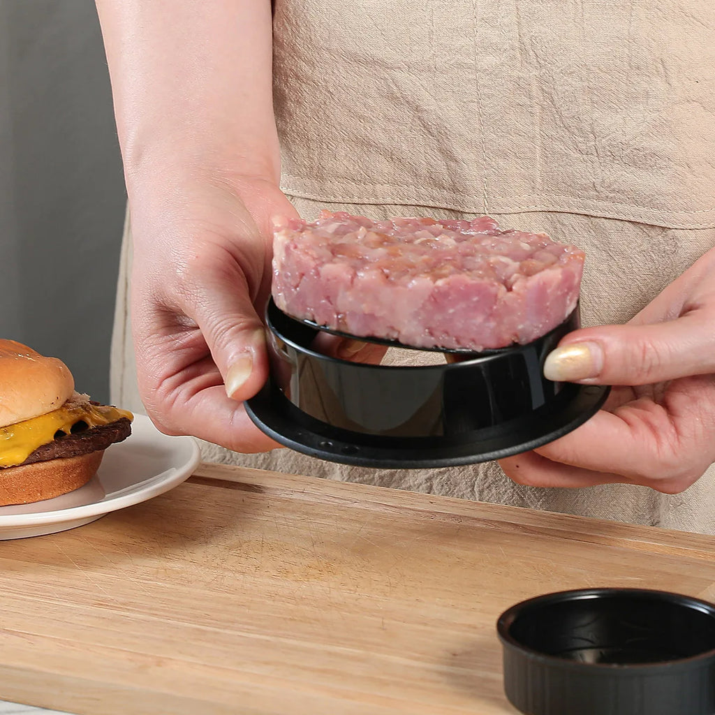 Non-Stick Burger Patty Press Maker – Stuffed Beef Mould Burger Patty Press Axl