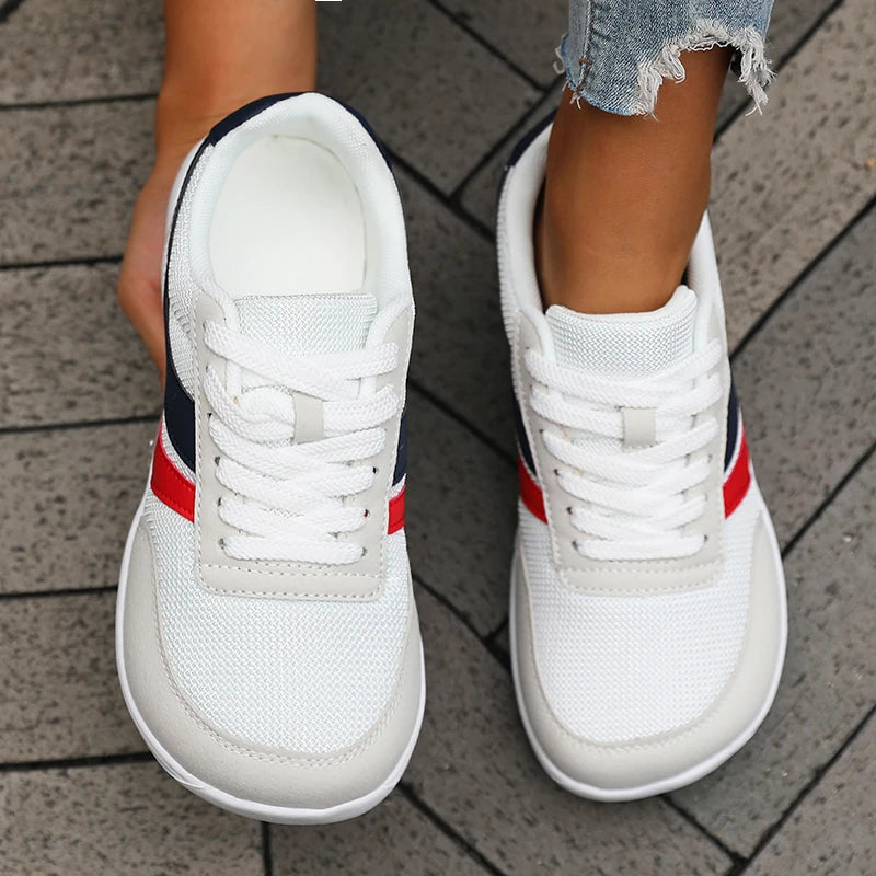 ZULIWAGN Wide Toe Barefoot Sneakers – Breathable Walking Shoes Barefoot Walking Sneakers Axl