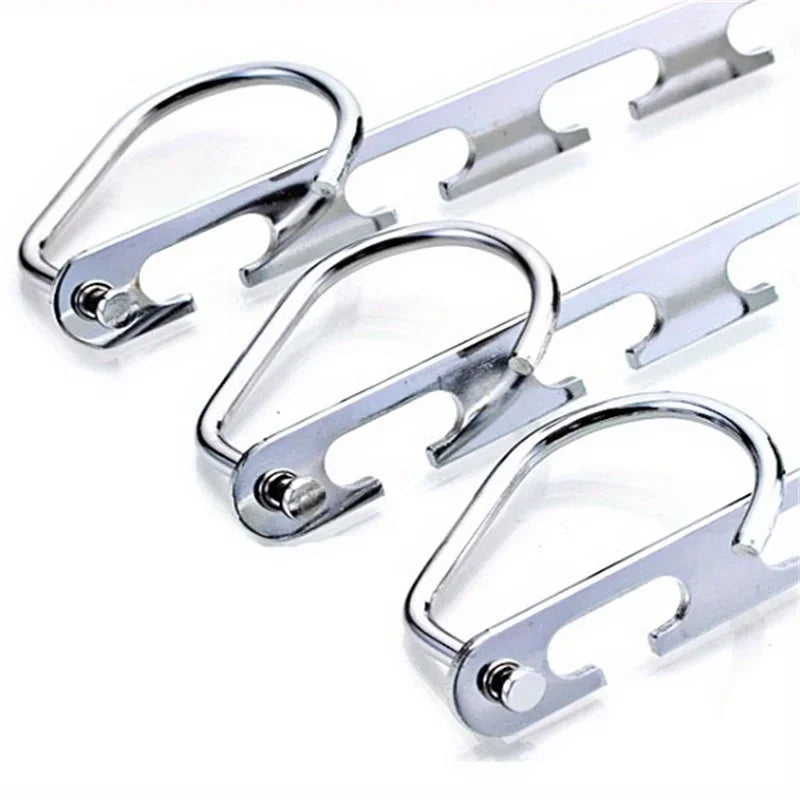 6-Hole Metal Coat Hanger – Space-Saving Closet Organizer Coat Hanger Organizer Axl
