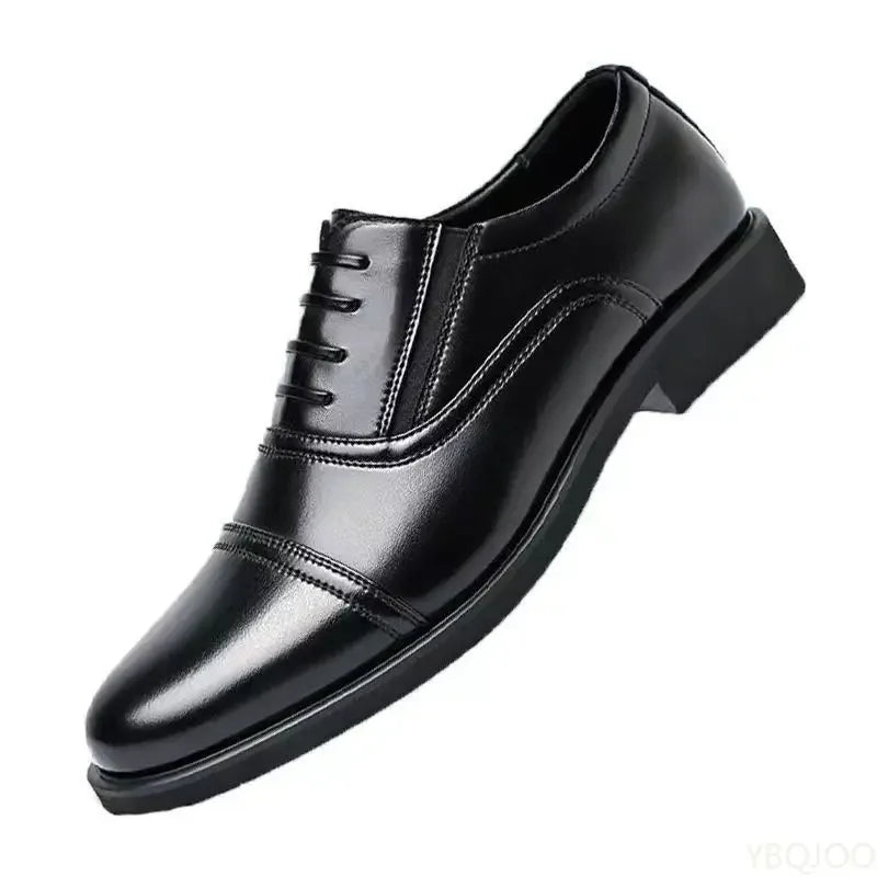 Men's Lace-Up Business Dress Shoes | Round Toe, Sizes 3–12.5 Men's Dress Shoes Axl