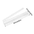 20-Inch Acrylic Mahjong Rack Set with Pusher | Quick Setup Mahjong Rack Set Axl clear