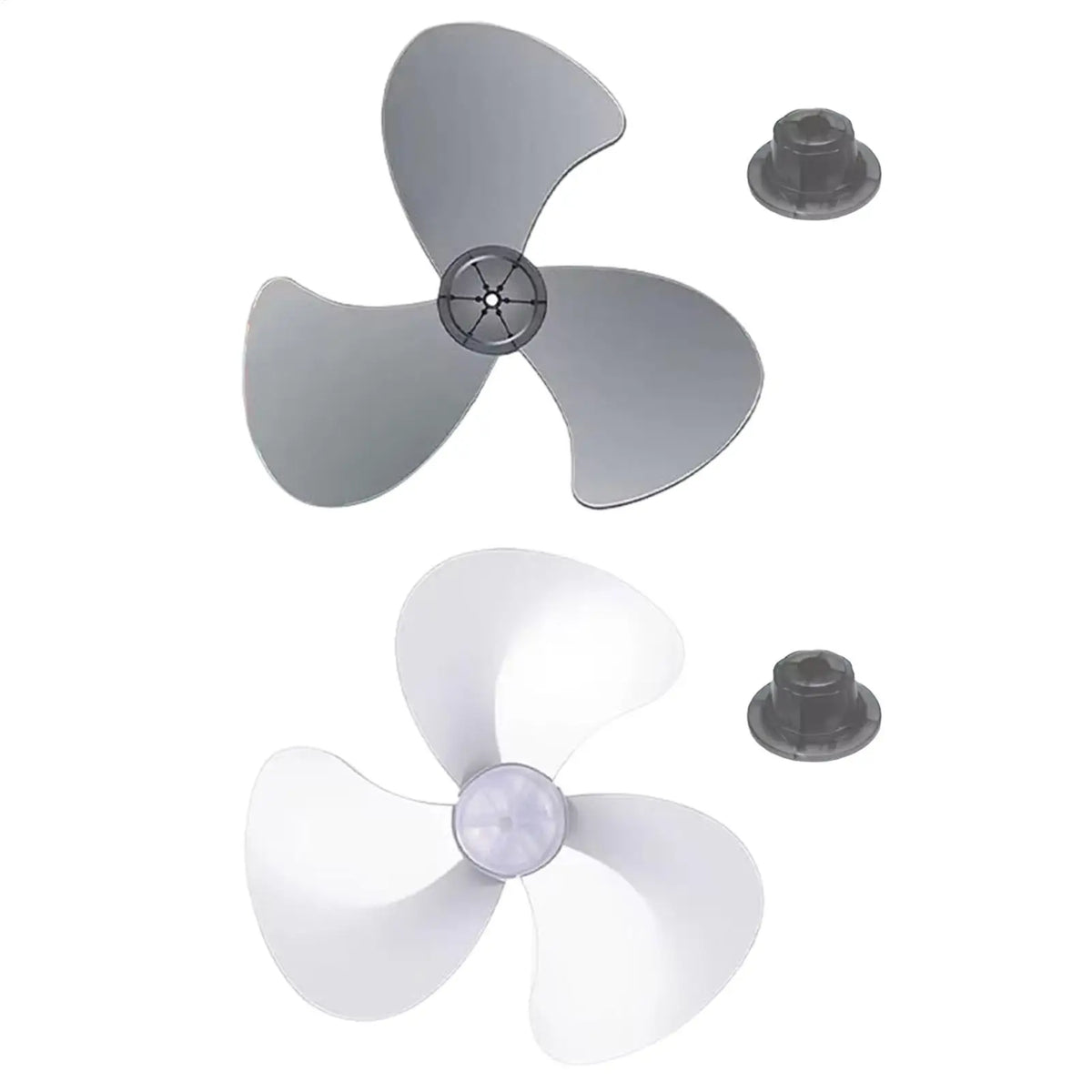 16-Inch Replacement Fan Blades 3-Leaf Set with Nut Cover Fan Replacement Blades Axl