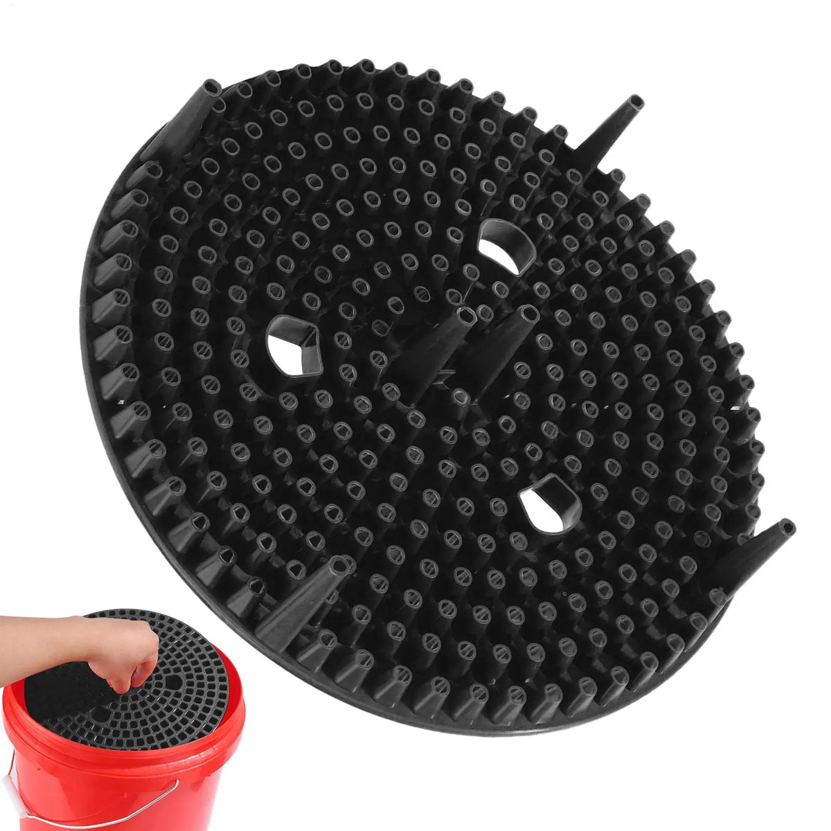 Car Wash Bucket Grit Trap Insert | Auto Detailing Filter Car Wash Accessory Axl