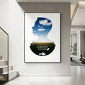 Forrest Gump Movie Poster – HD Art Print Wall Decor Movie Art Poster Axl White12 21X30cmNoframe