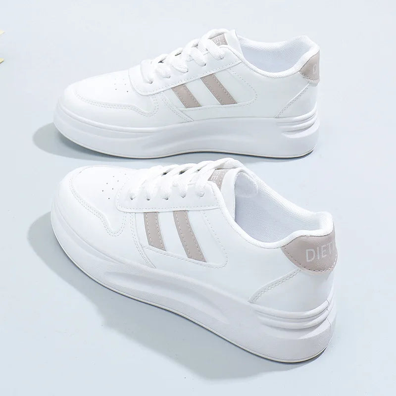 Women's Fashion Sneakers – Casual White Trainers & Gym Shoes Women's Sneakers Axl Khaki 38