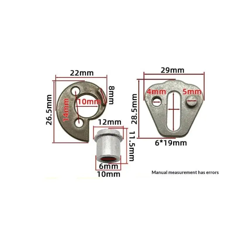 3-Pack Chain Tensioner Adjustment Block for 8" Chainsaw Chainsaw Accessory Axl one size